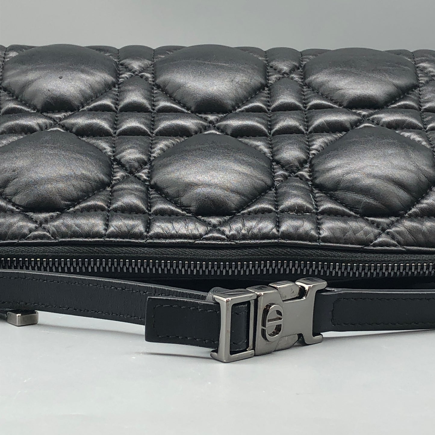 Christian Dior Toujours Medium Black Cannage Quilted Bag