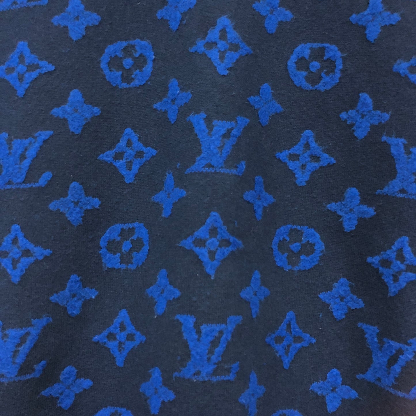 Louis Vuitton Monogram Crewneck Sweater Size M Black/Blue