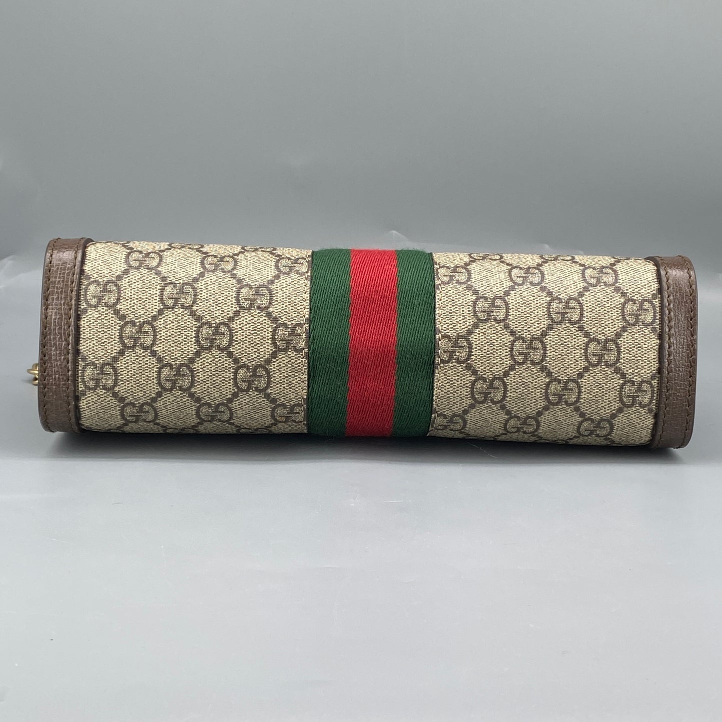 Gucci Ophidia Medium Shoulder Bag GG Supreme Web Stripe