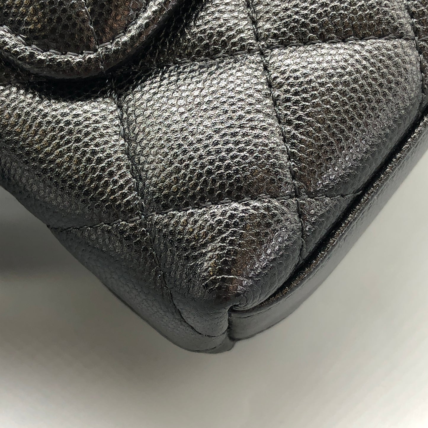 Chanel Black Quilted Mini Top Handle Bag