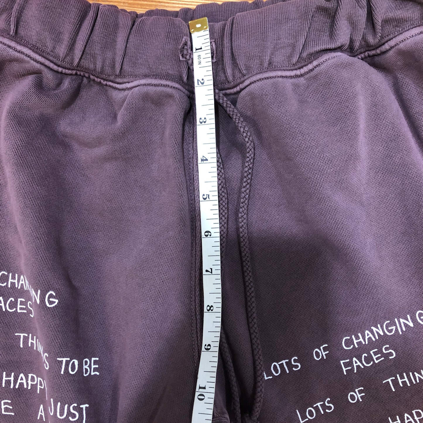 Camp High Collective Purple Graphic Sweatpants Size S