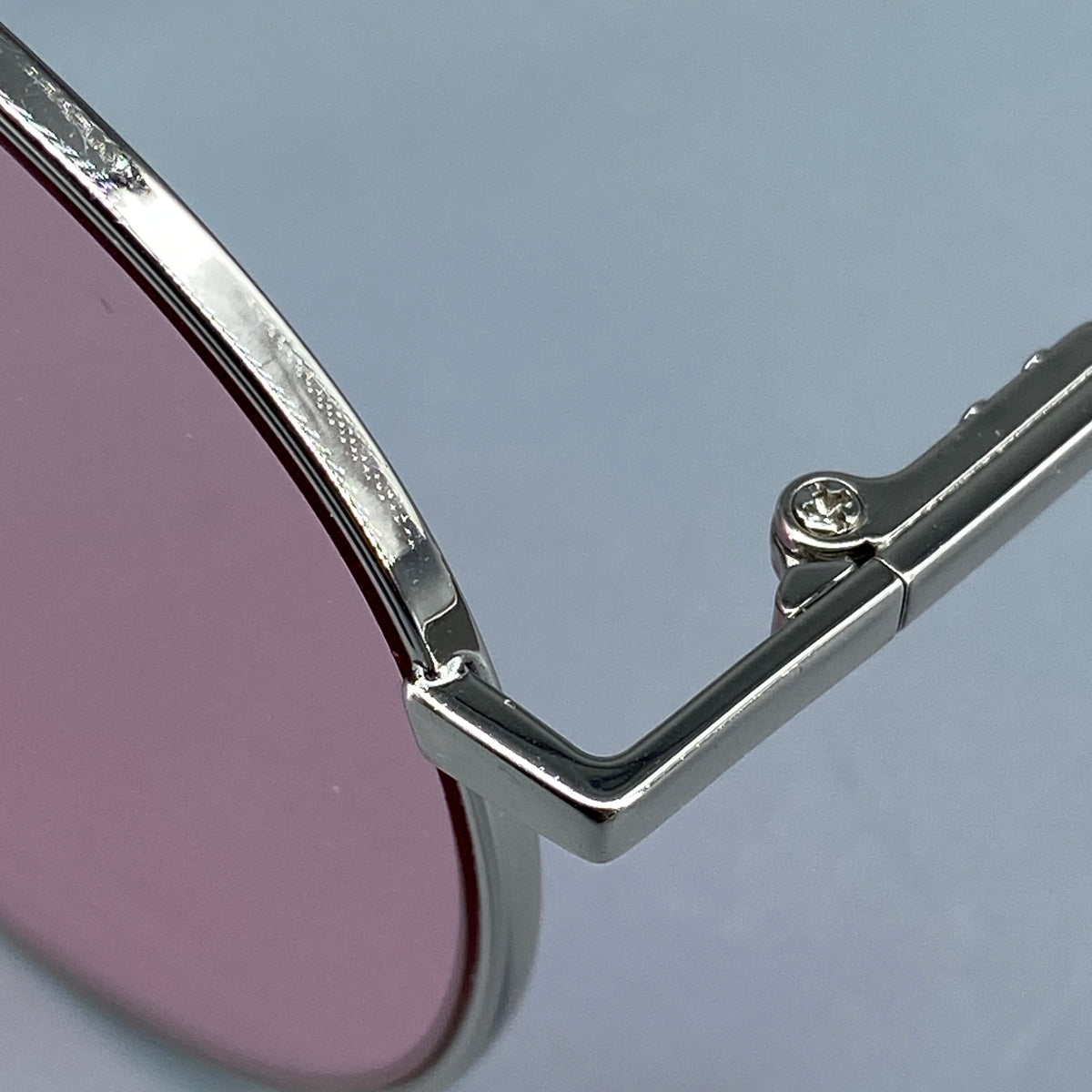 Gentle Monster Aviator Sunglasses Pink/Silver
