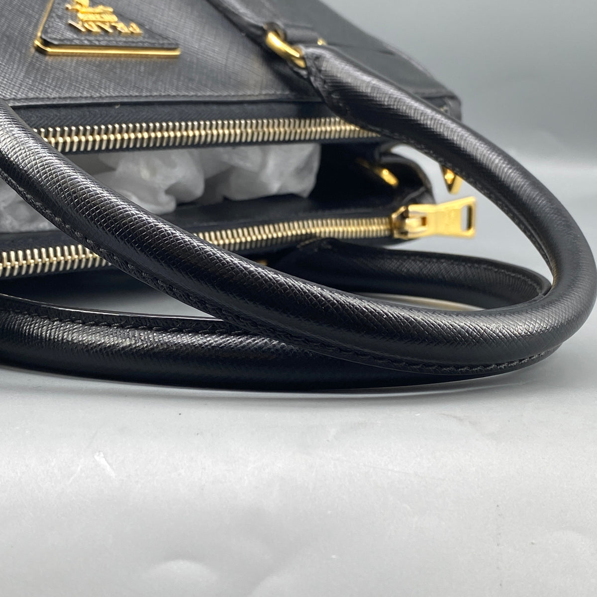 Prada Galleria Large  Bag Black Saffiano Leather