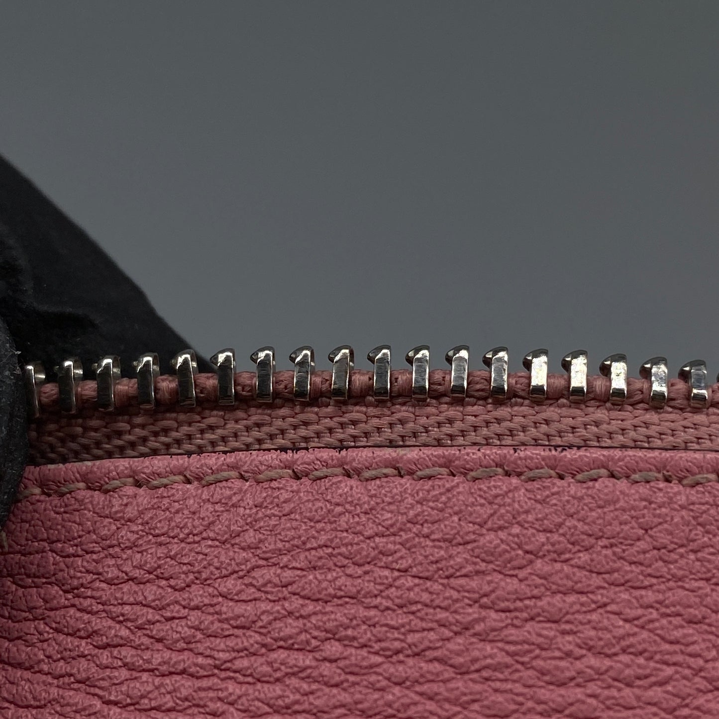 Loewe Pink Leather Elephant Crossbody Bag