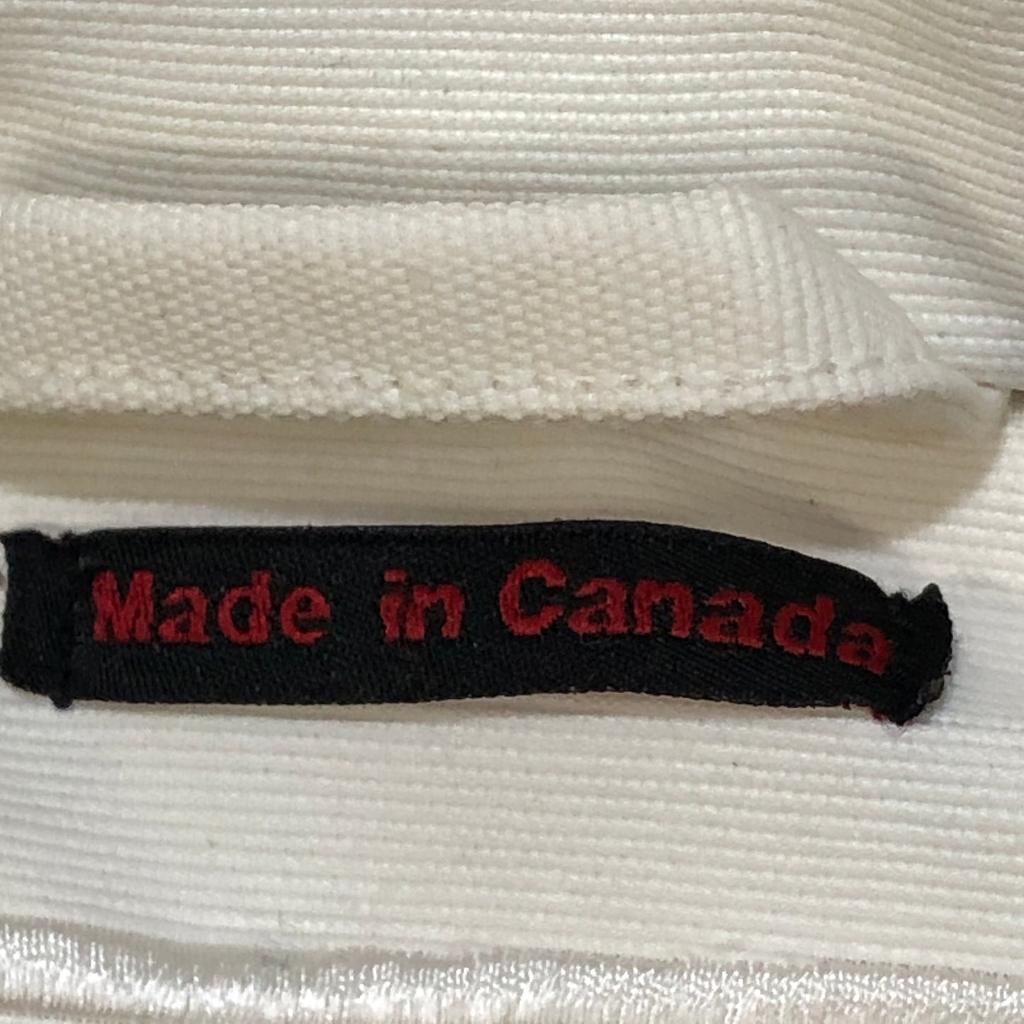 Moose Knuckles White Hooded Down Jacket Size L