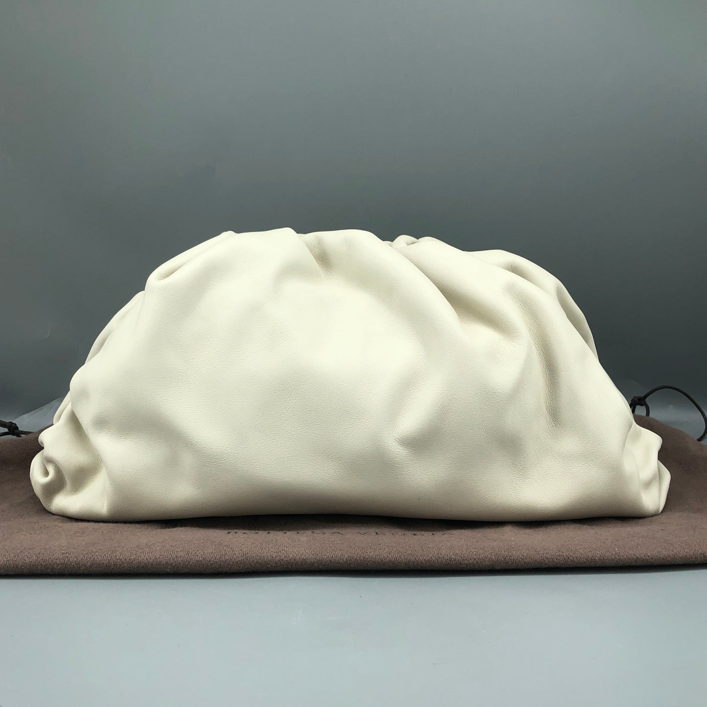 Bottega Veneta White The Pouch Clutch Bag