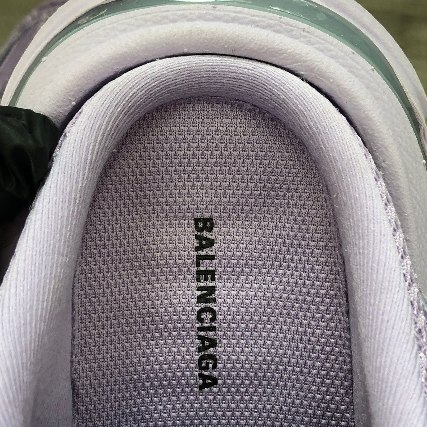 Balenciaga Women's Triple S Mesh Chunky Trainer Sneakers Size 36 Lavender Purple