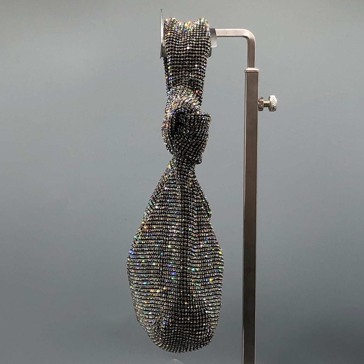 Alexanderwang Crystal Mesh Mini Hobo Bag