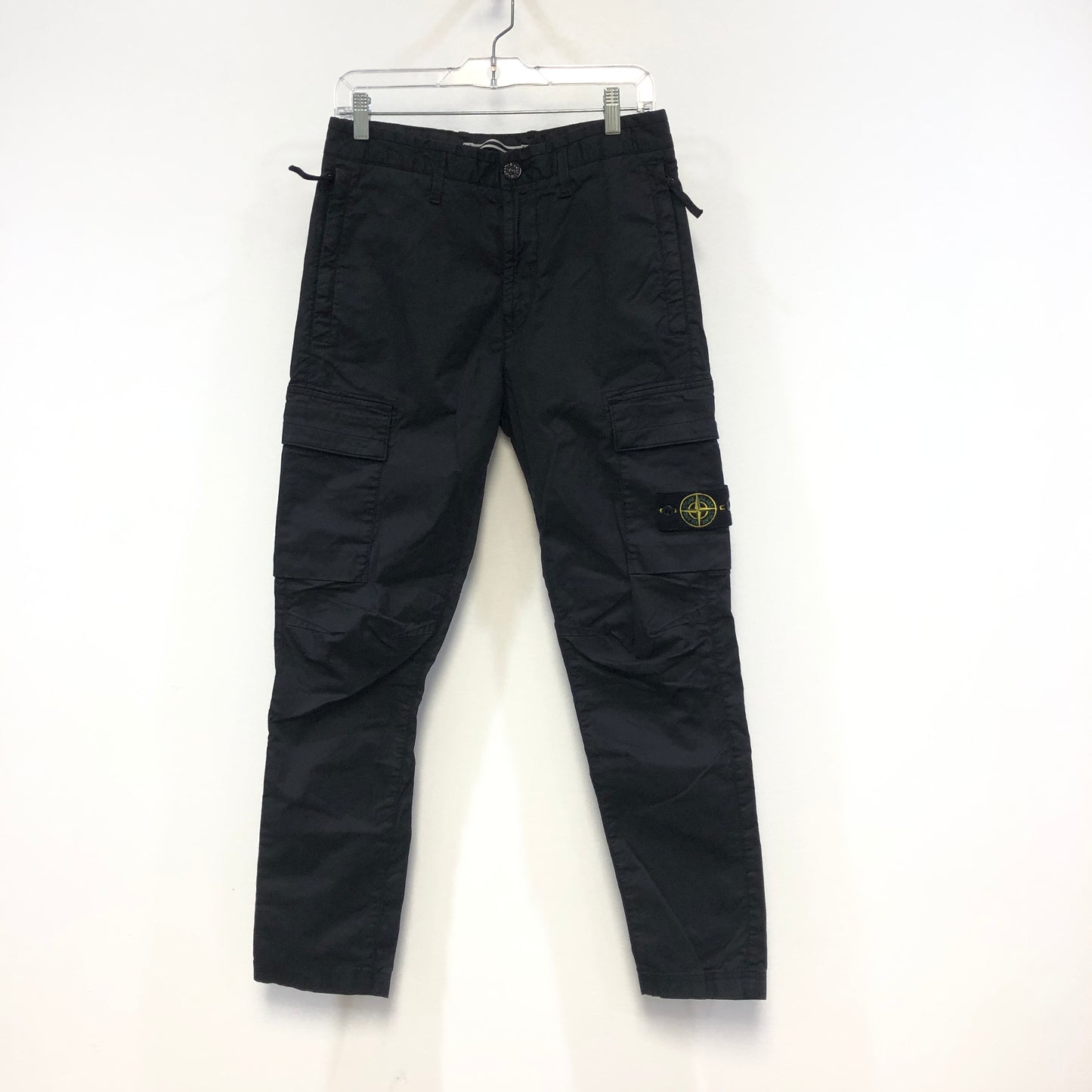 Stone Island Cargo Pants Size W28 Black