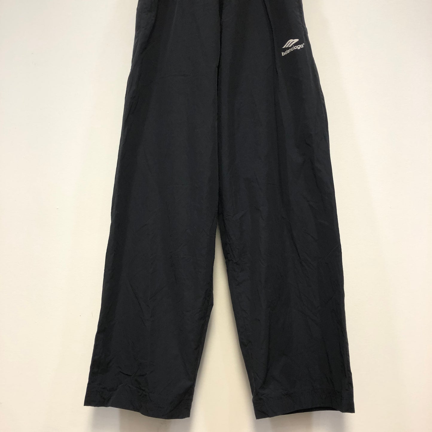 Balenciaga Black Logo Track Pants Size XXS