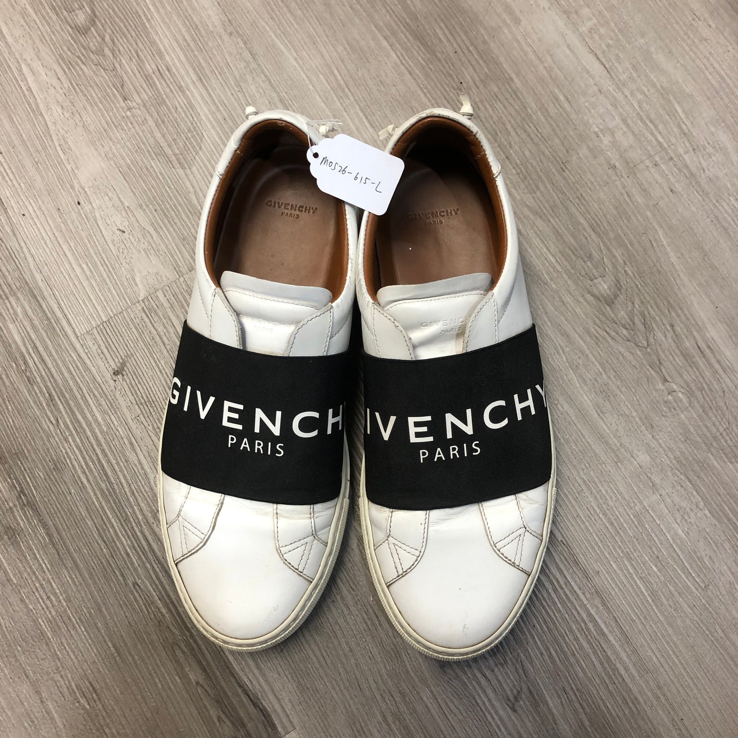 Givenchy Men's Low-Top Sneakers Size 40 White/Black