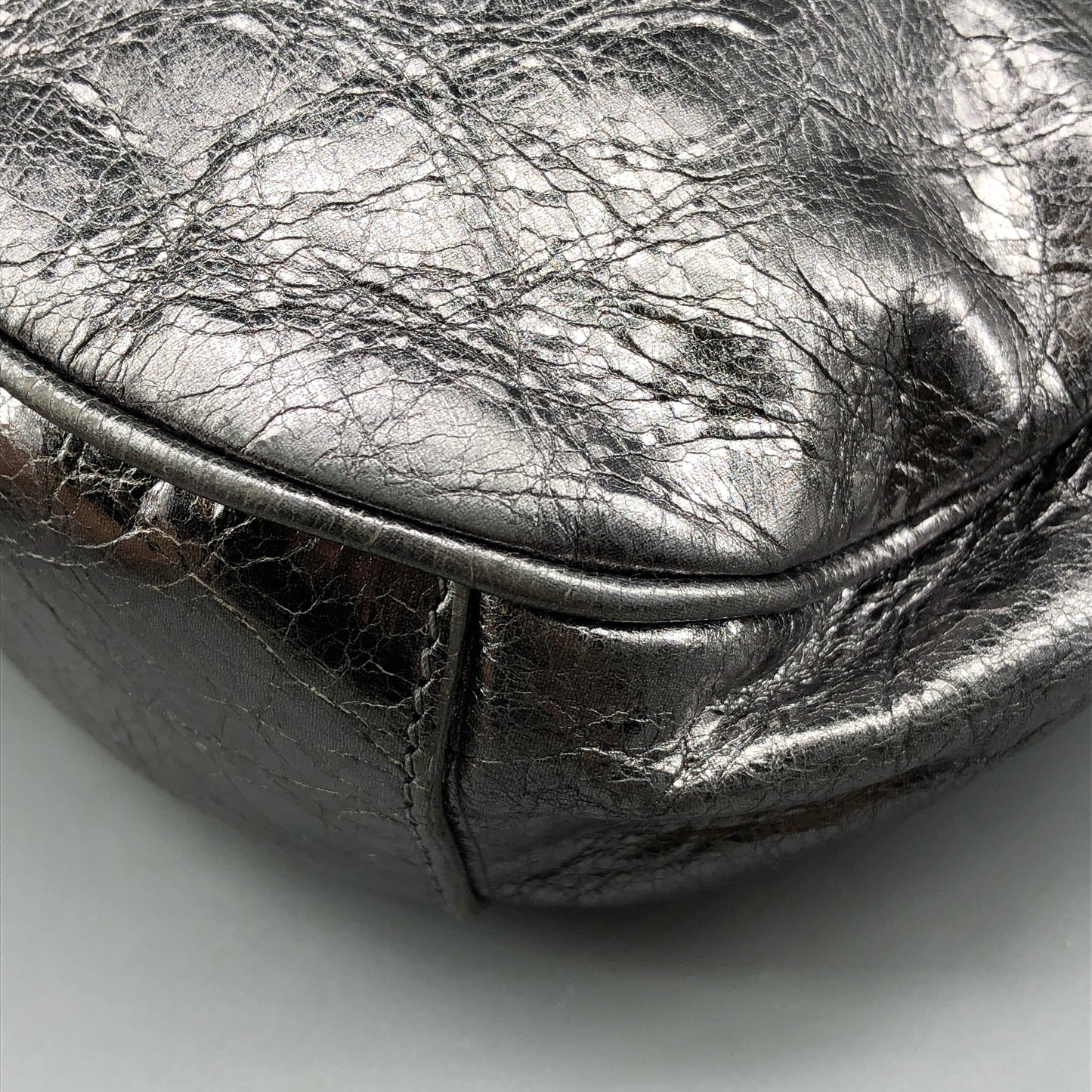 Balenciaga Le Cagole XS Shoulder Bag Silver