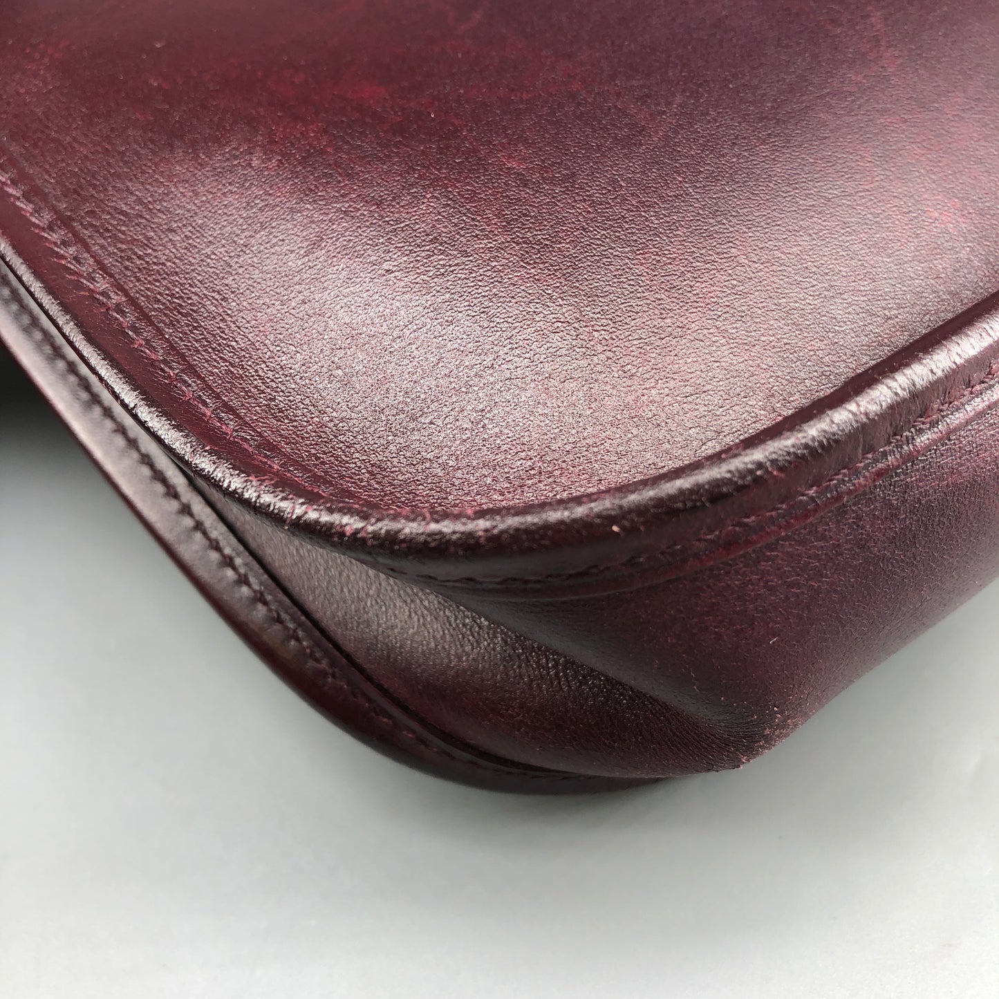 Hermes TPM Mini Evelyne I Bag Dark Red Box Calf Year 2002