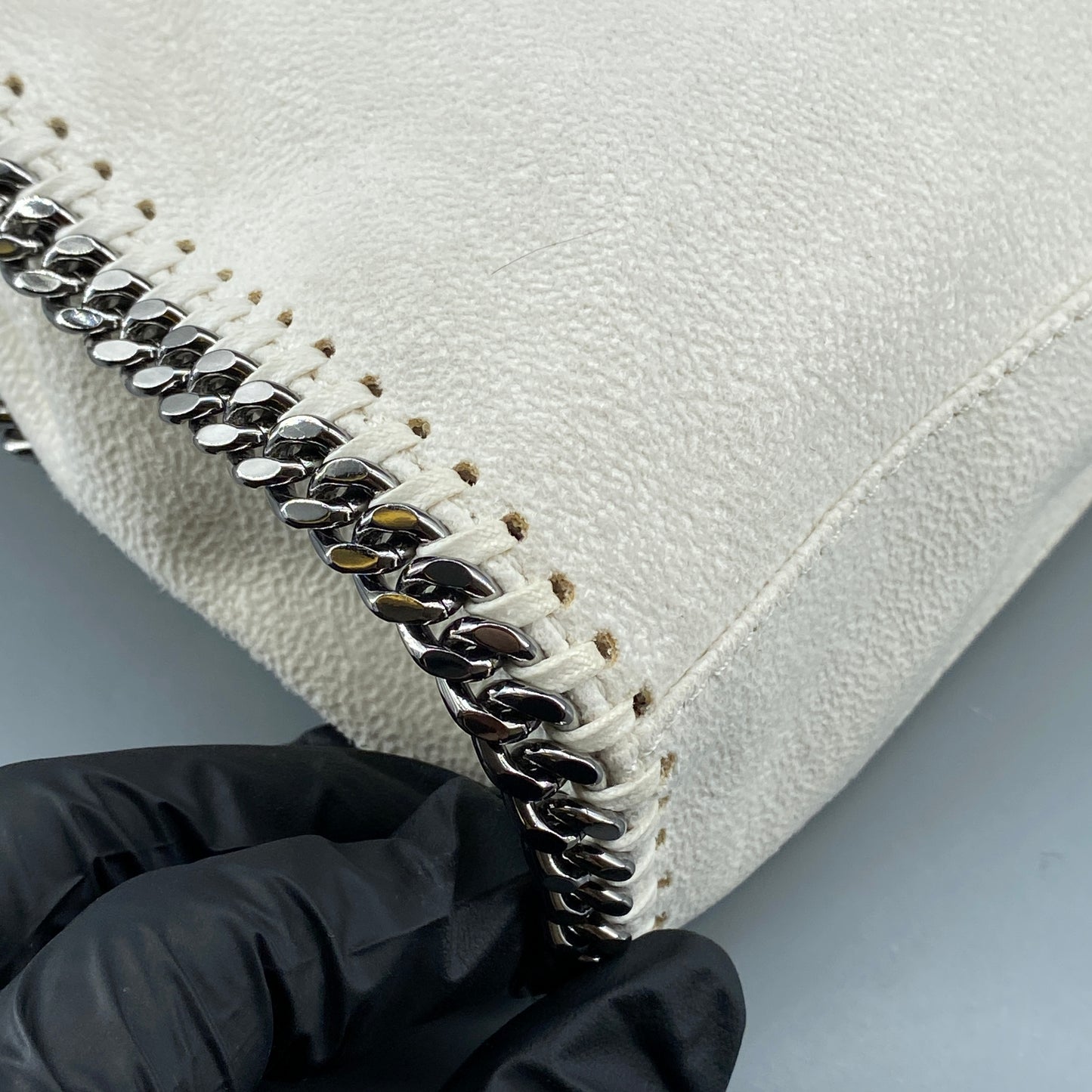 Stella McCartney Cream Falabella Crossbody Bag