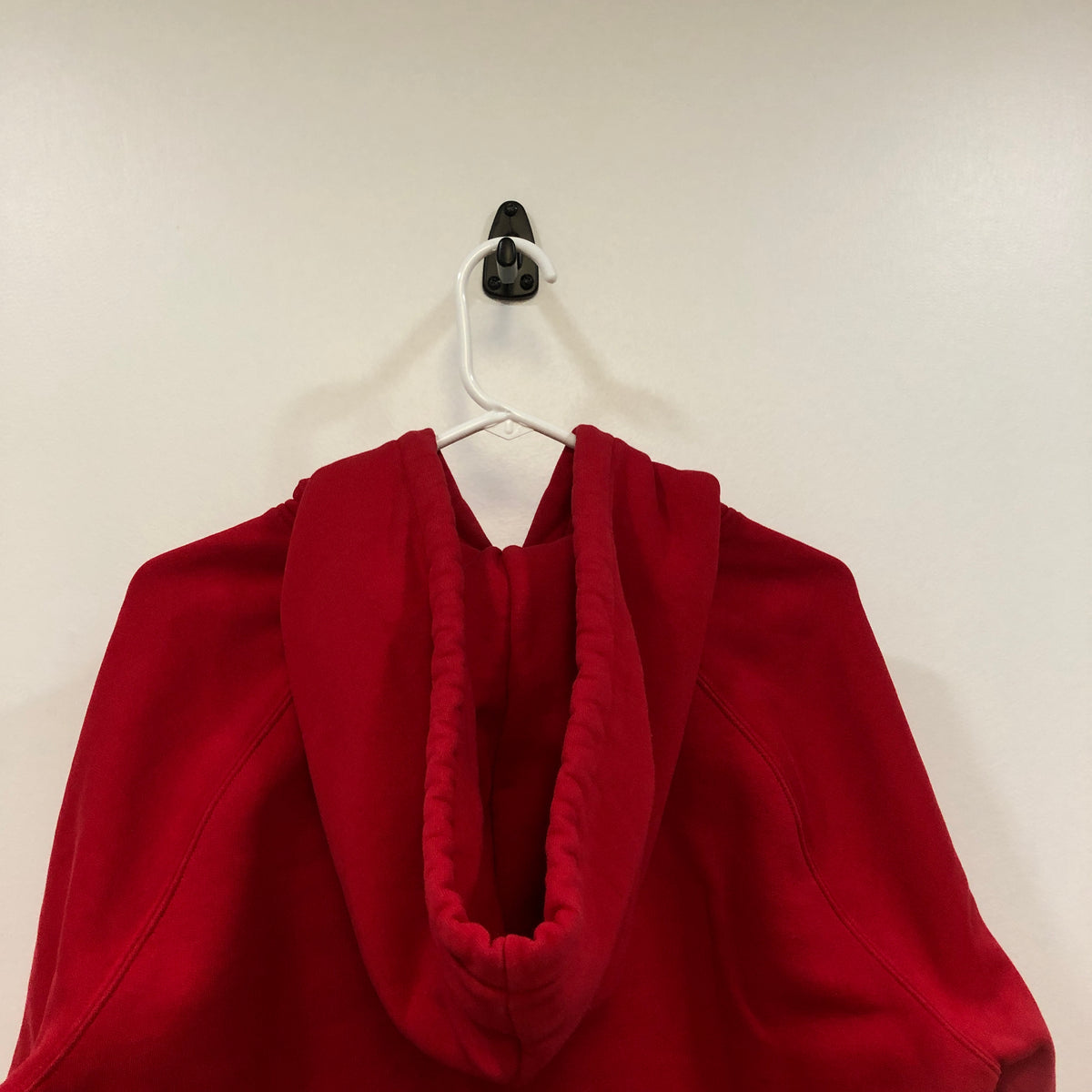 Burberry Red Vintage Crest Logo Hoodie Size M