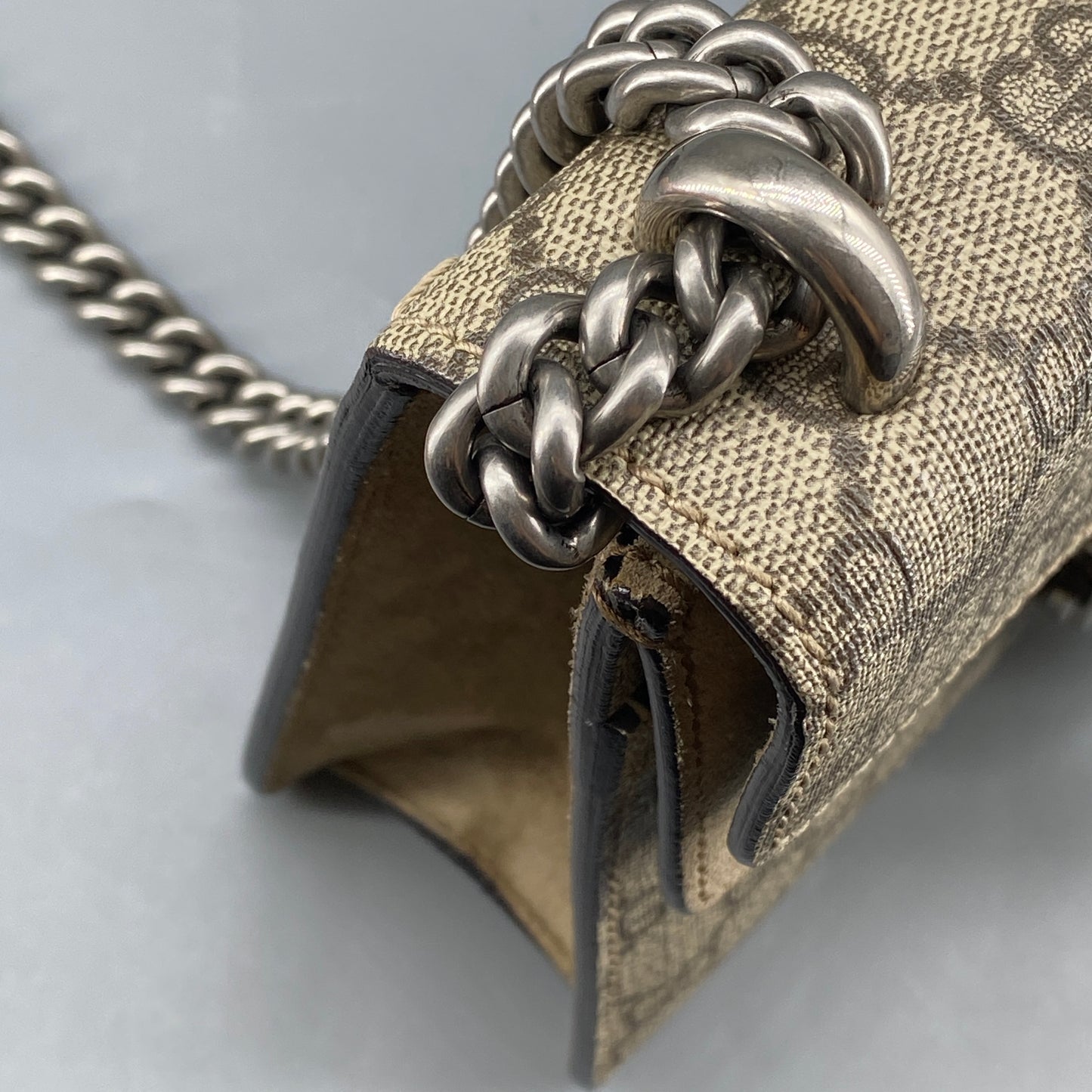 Gucci Dionysus GG  Shoulder Bag Beige