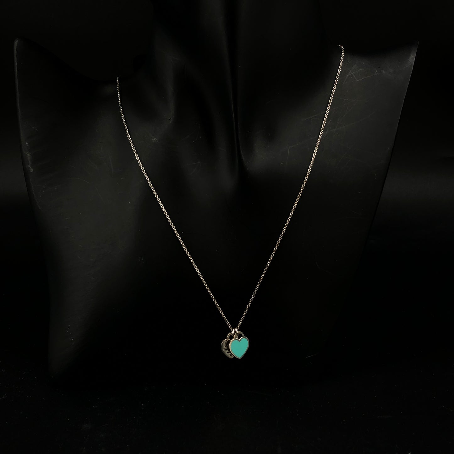 Tiffany & Co Return to Tiffany Heart Necklace 925 Turquoise