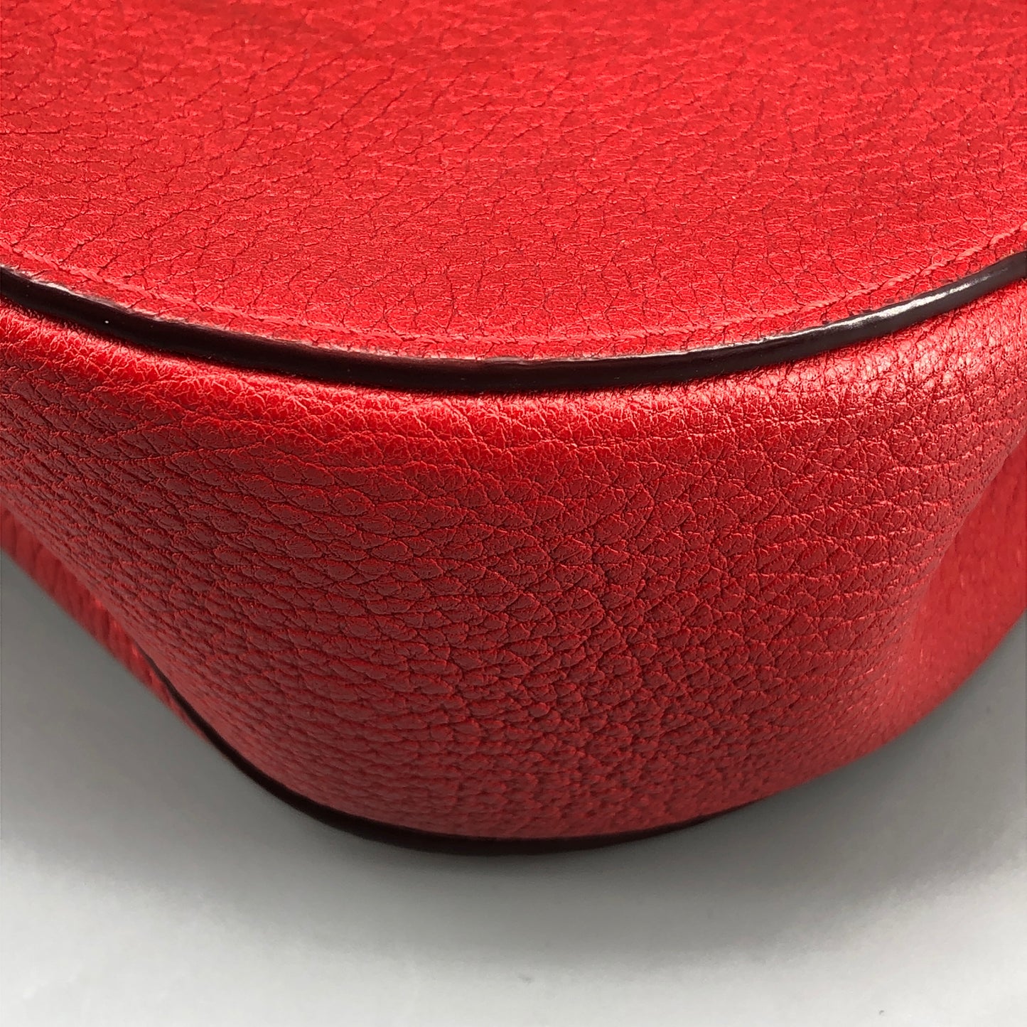 Chloe Drew Medium Leather Crossbody Bag Red