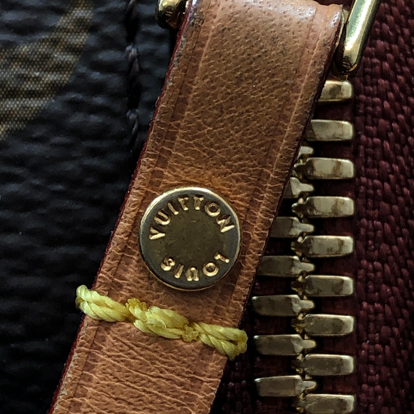 Louis Vuitton Monogram Canvas Boite Chapeau Souple Medium Round Crossbody Bag Brown