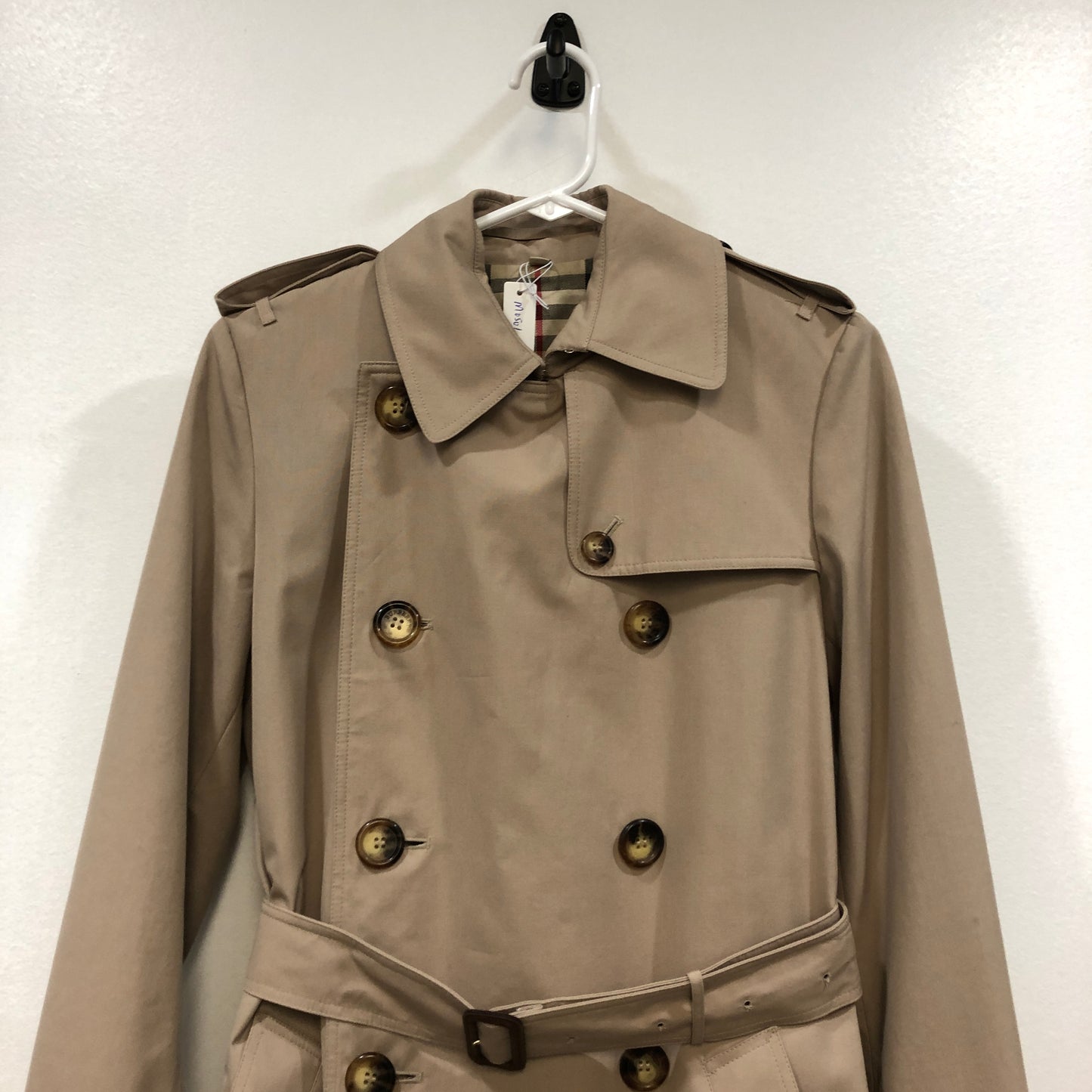 Burberry Kensington Heritage Trench Coat UK 8 Khaki