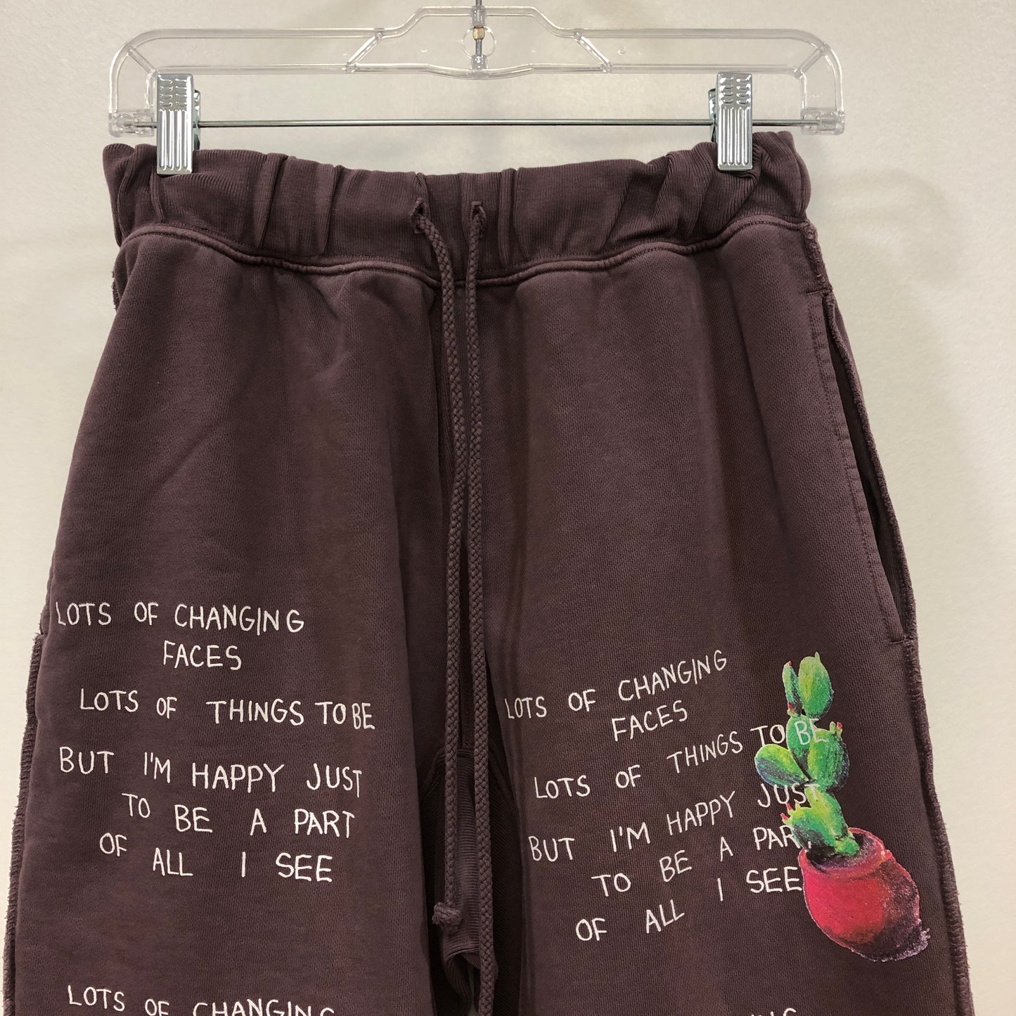 Camp High Collective Purple Graphic Sweatpants Size S
