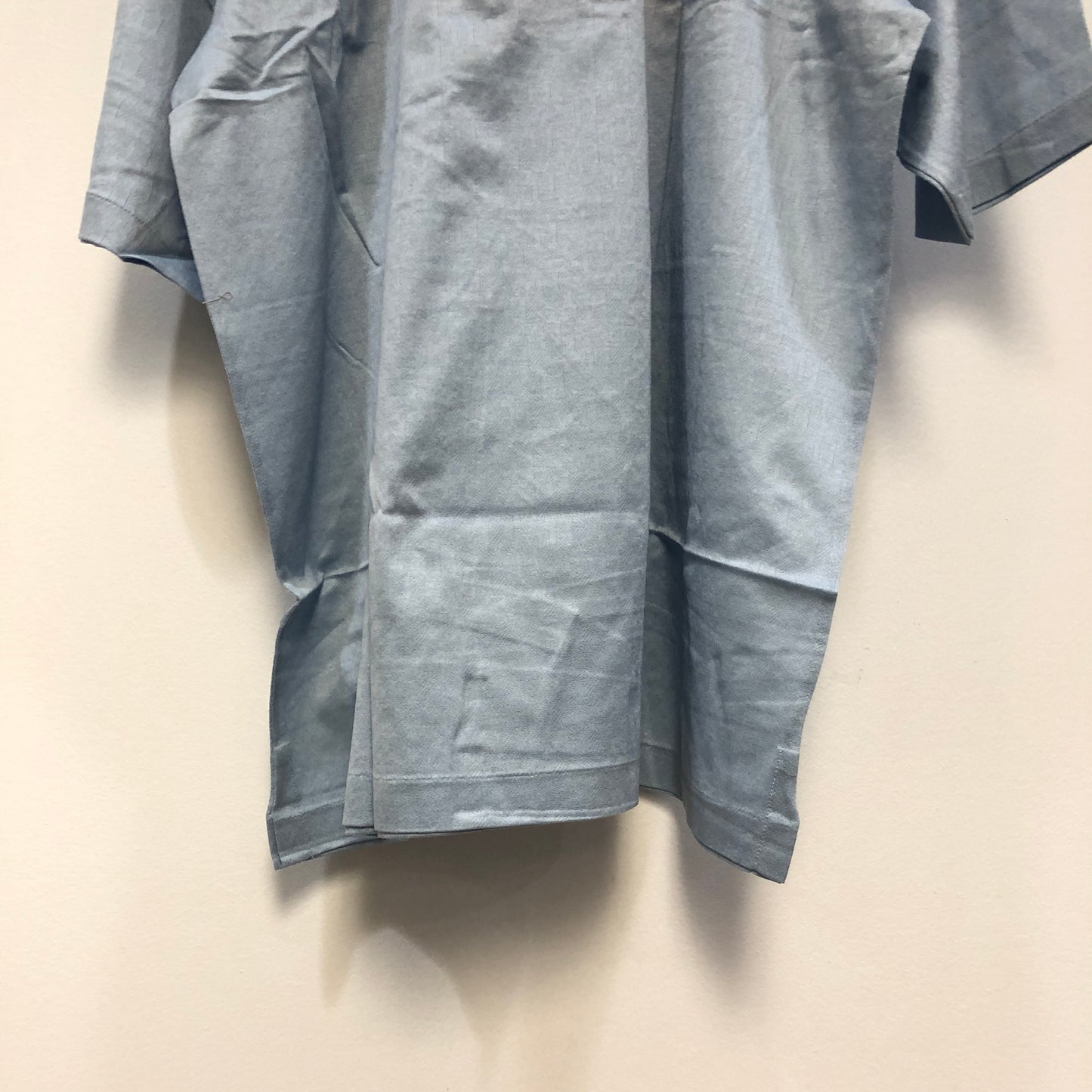 Lanvin Mist Blue Short Sleeve Polo Shirt Size XXL