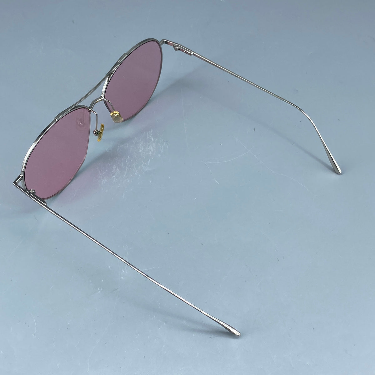 Gentle Monster Aviator Sunglasses Pink/Silver