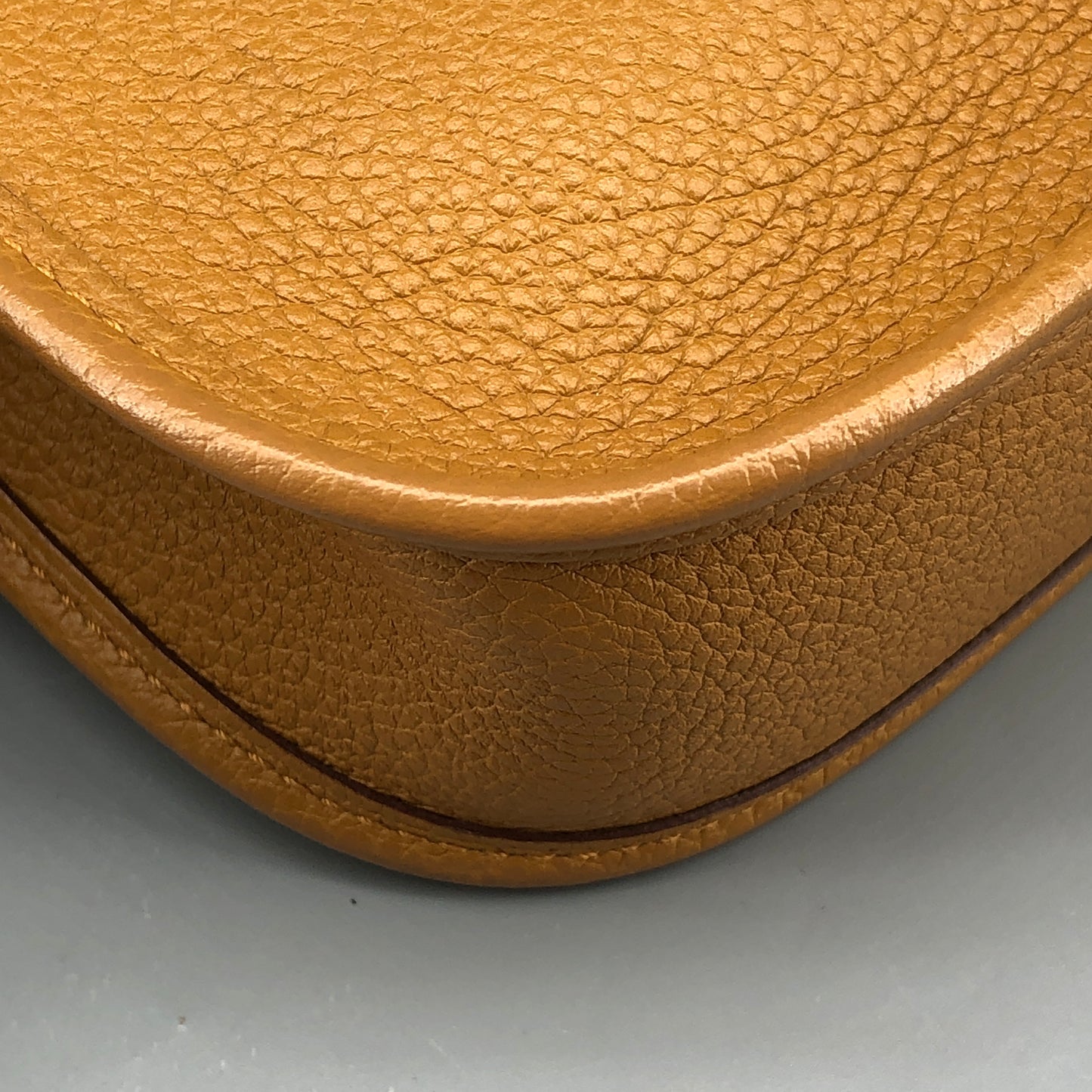 Hermes 2021 Mini Evelyne TPM Crossbody Bag Gold