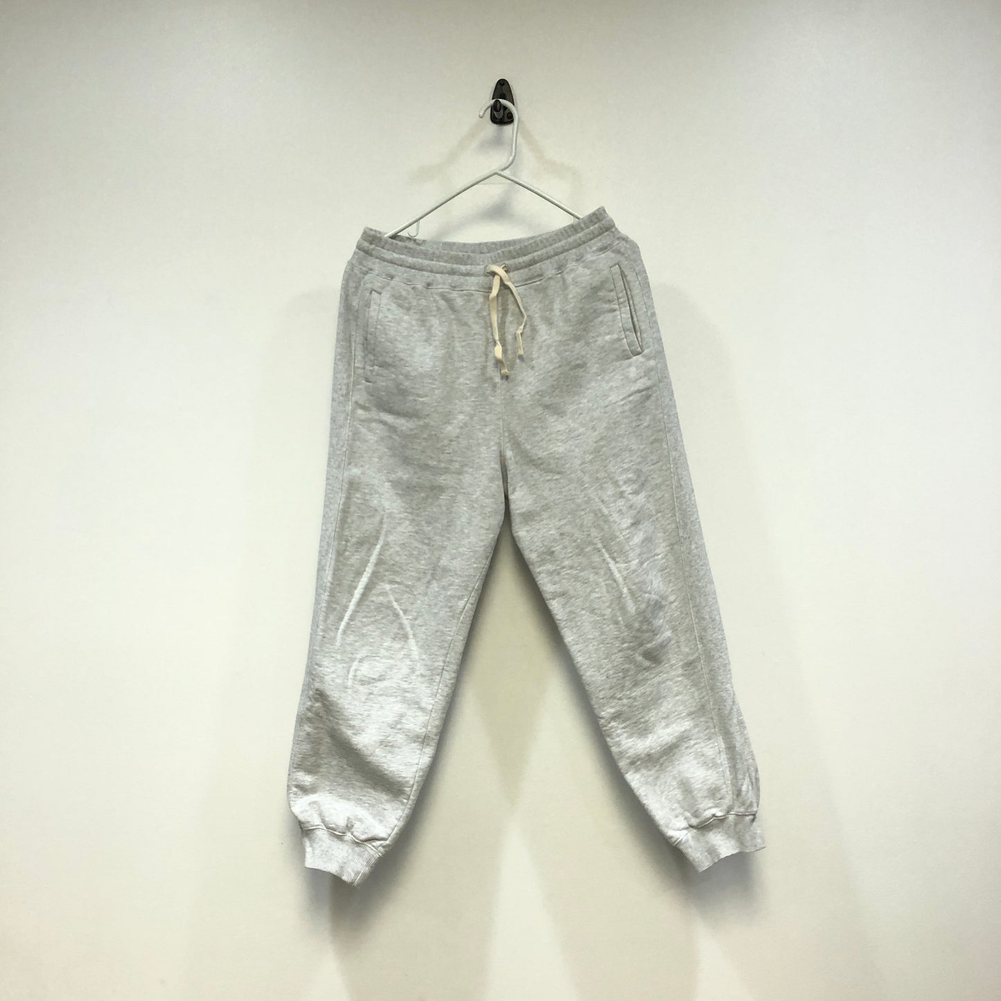 Miu Miu Light Grey Drawstring Jogger Sweatpants Size 40S