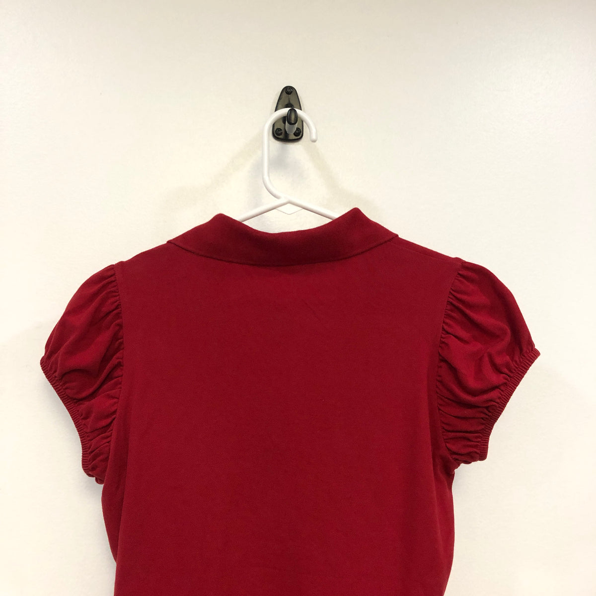 Burberry Red Polo Shirt Size S
