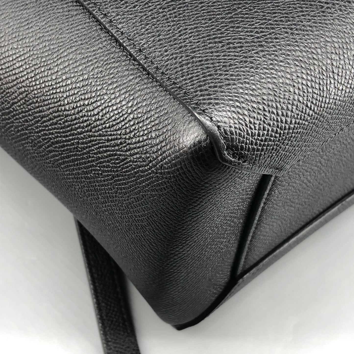 Celine Black Grained Calfskin Belt Bag Small