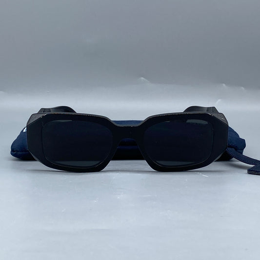 Prada Black Rectangular Frame Sunglasses 145mm