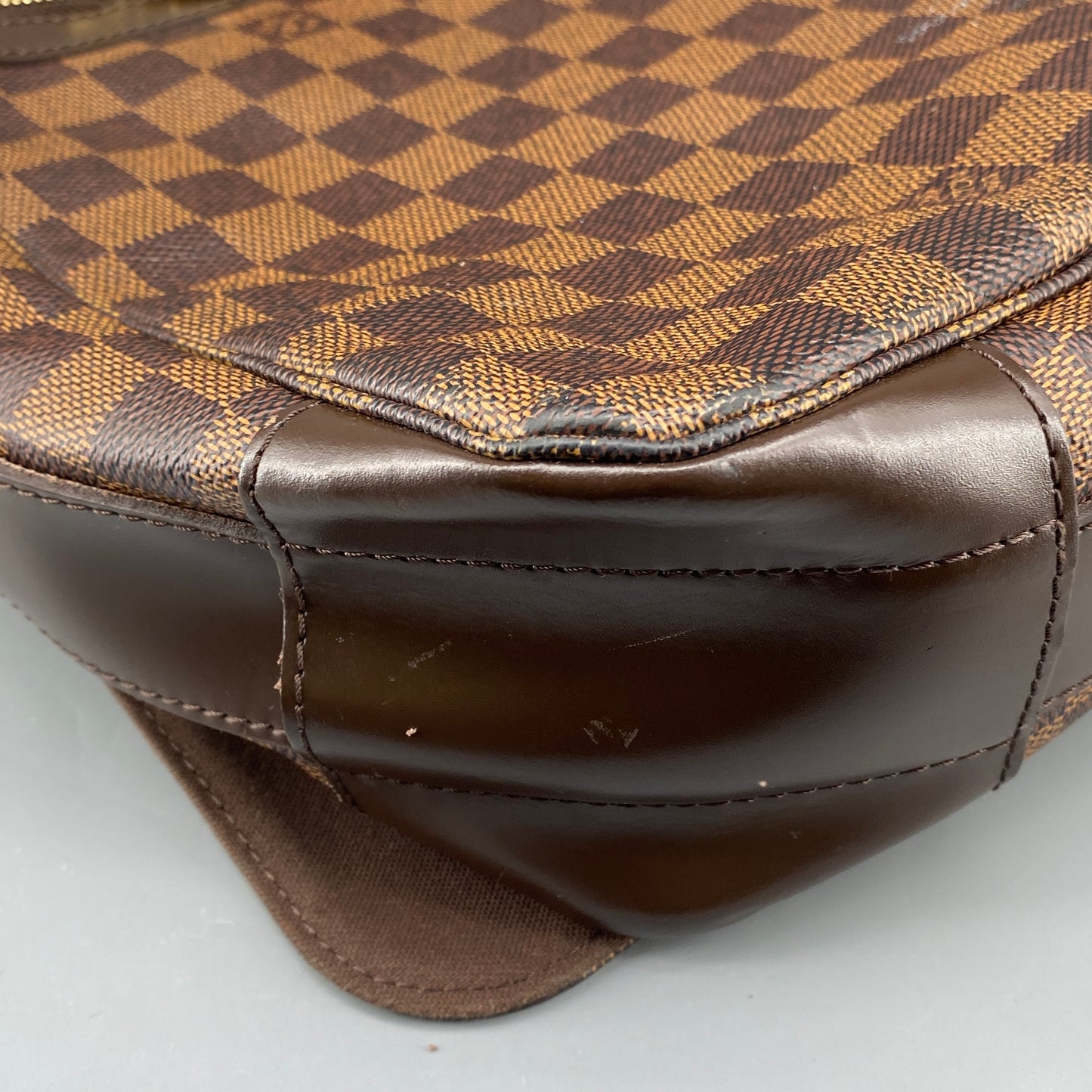 Louis Vuitton Brown Damier Ebene Canvas Messenger Shoulder Bag
