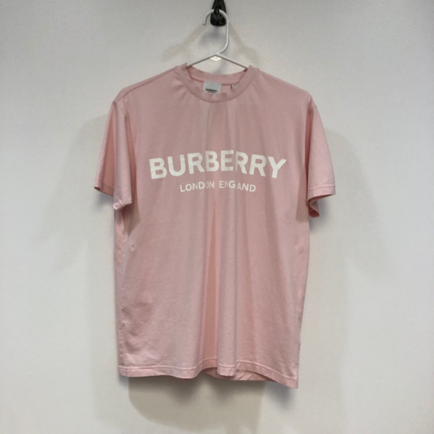 Burberry London England Pink Logo T-Shirt Size XS