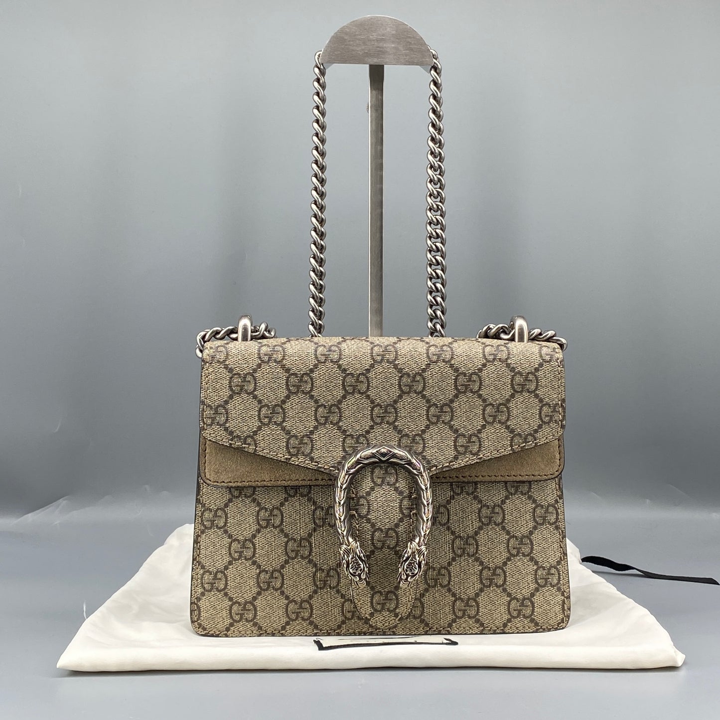 Gucci Dionysus GG  Shoulder Bag Beige