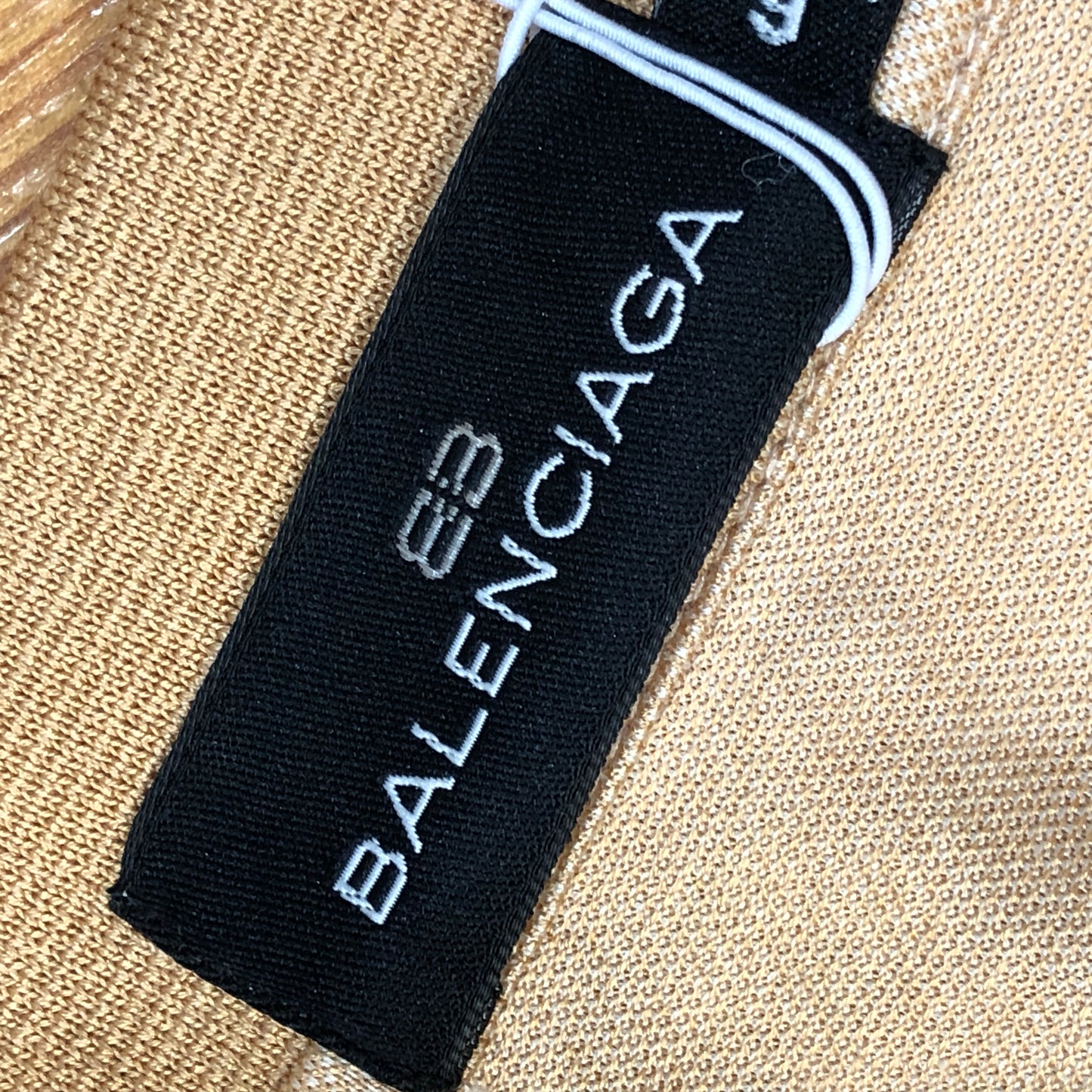 Balenciaga Pale Orange Allover Print Short Sleeve Polo Shirt Size 6