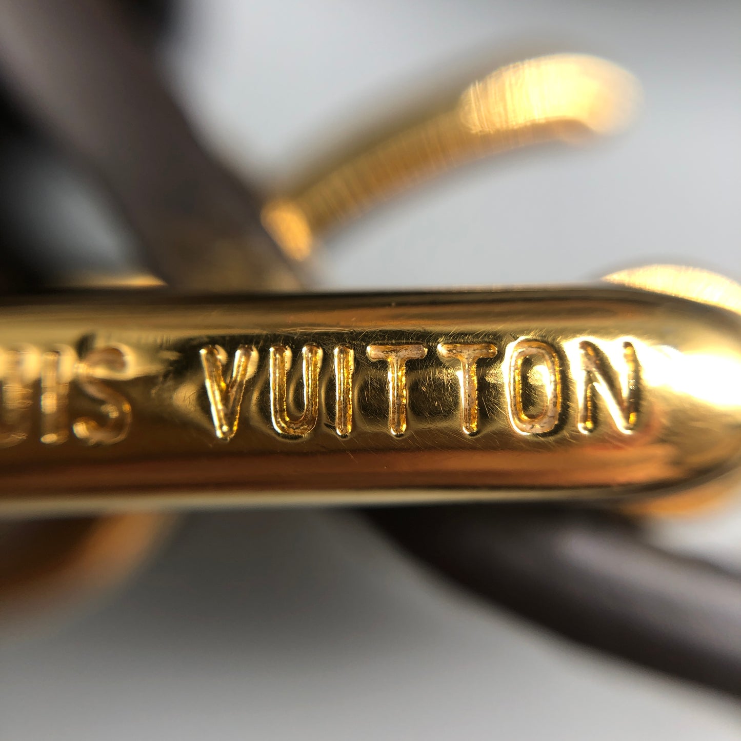 Louis Vuitton Monogram Pallas MM Handbag Brown