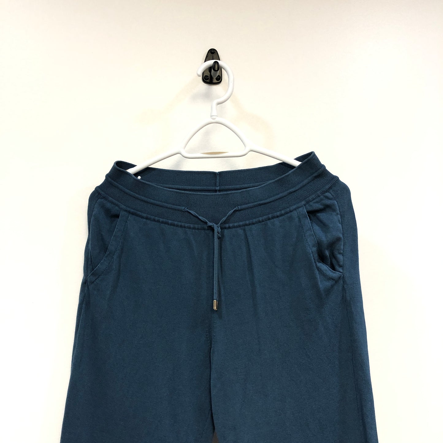 Loro Piana Dusty Navy Knit Jogger Pants Size 42