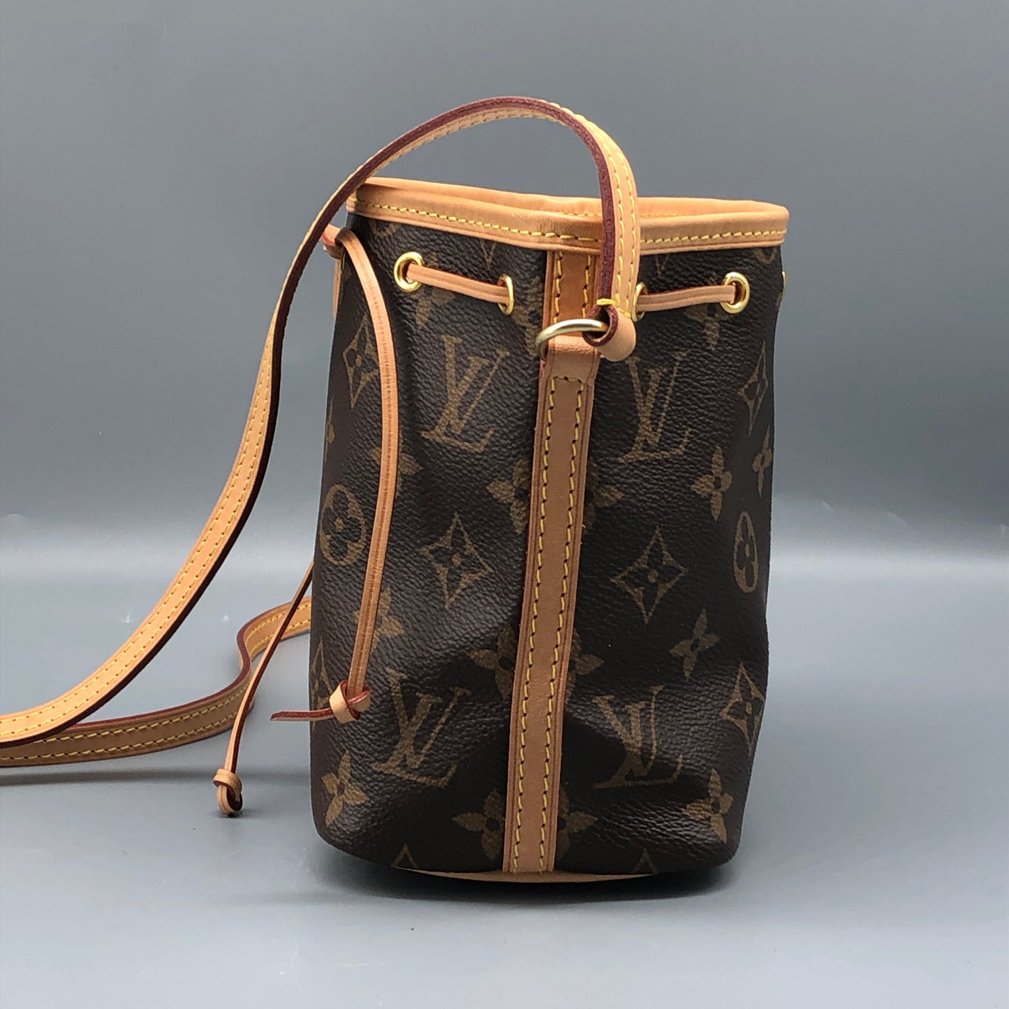 Louis Vuitton Brown Monogram Canvas Nano Noé Bag