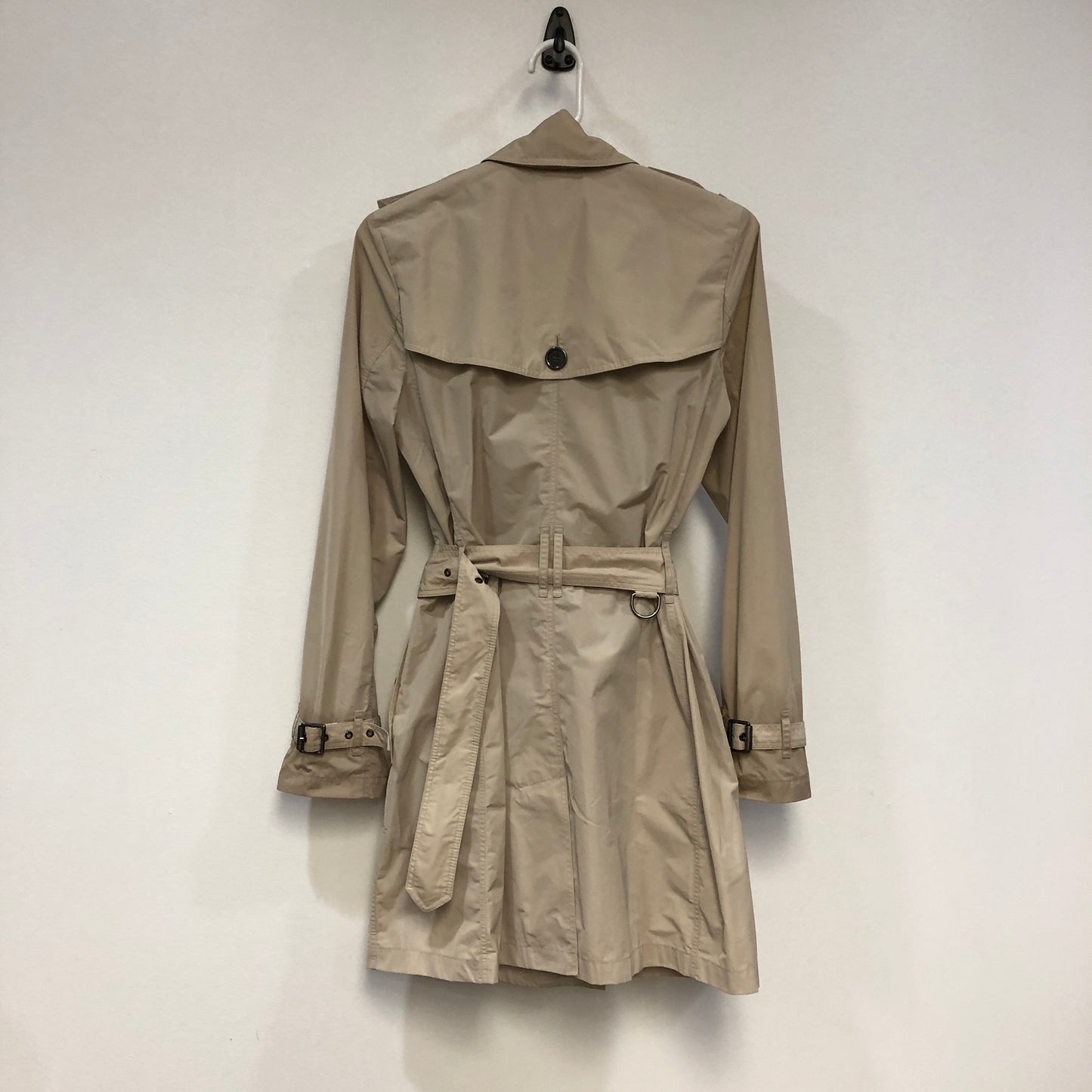 Burberry Brit Beige Double Breasted Trench Coat Size US 2