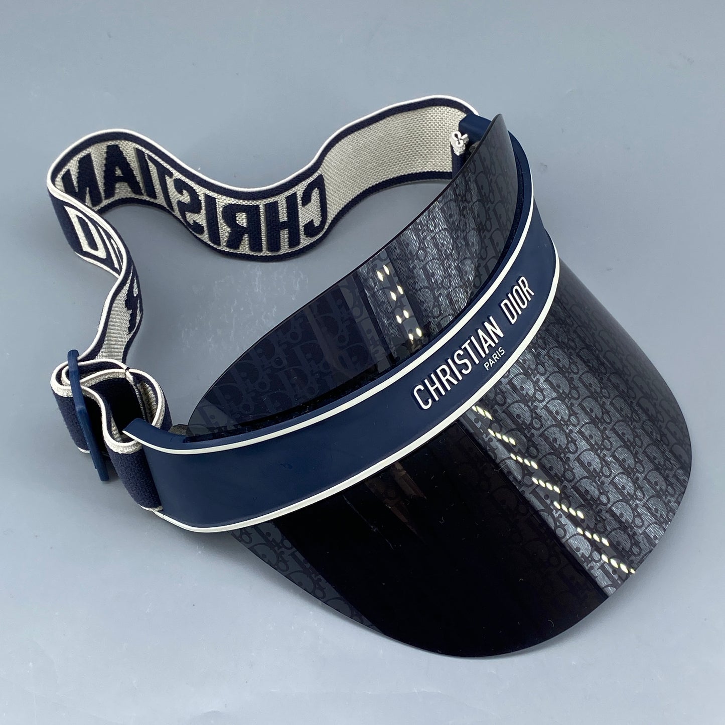 Christian Dior Navy Logo Visor