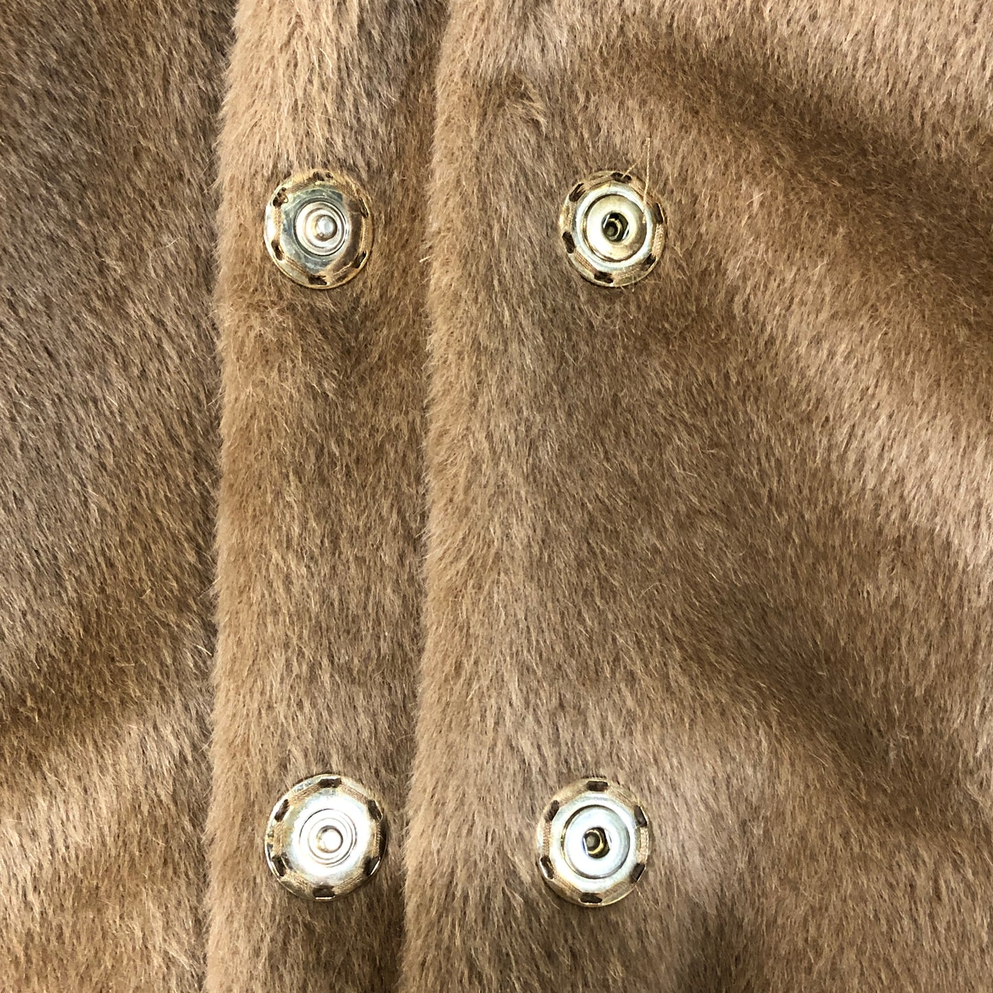 Intrend Brown Wool Belted Wrap Long Coat Size 0