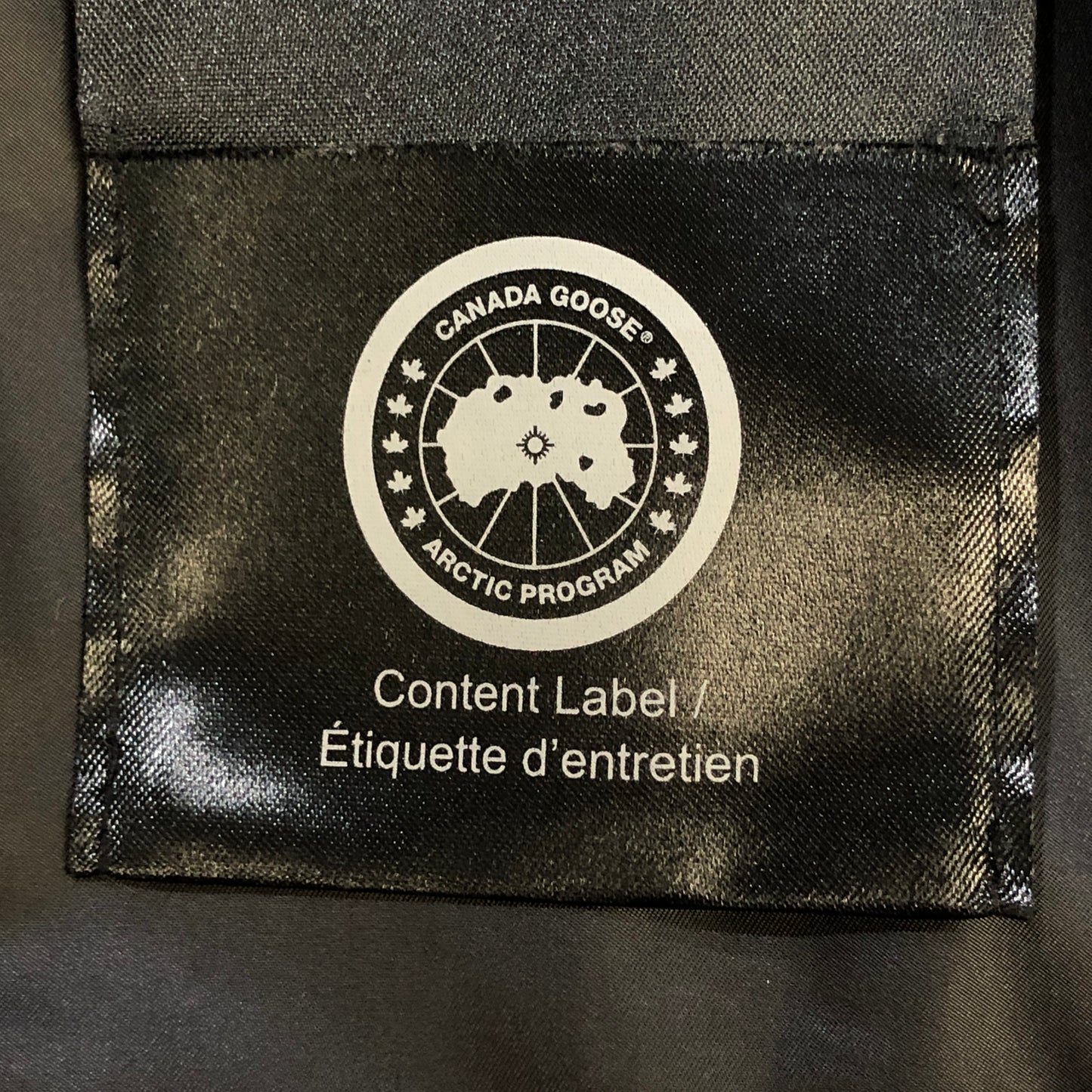 Canada Goose Black Quilted Down Puffer Jacket Size 2XS
