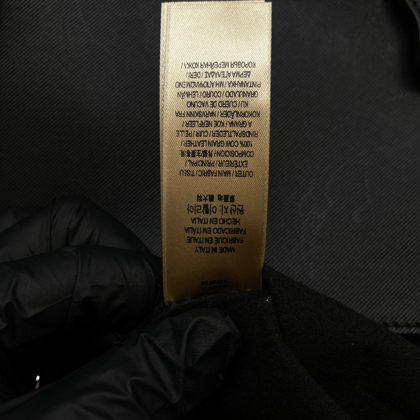 Burberry Black Leather Briefcase