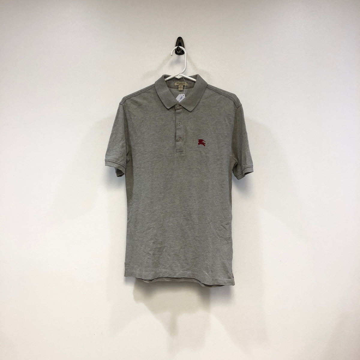 Burberry Grey Polo Shirt Size XS