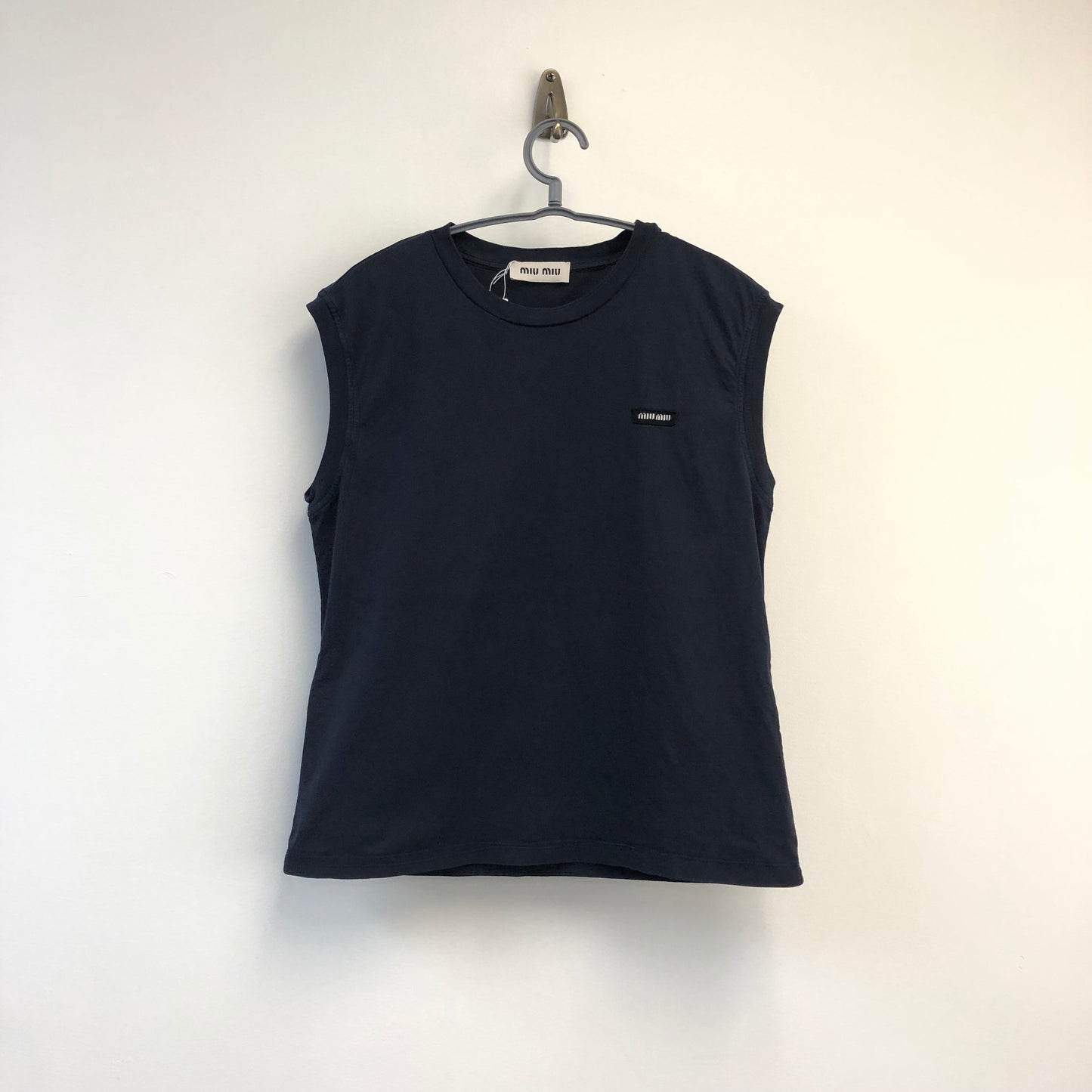Miu Miu Navy Blue Top Size S
