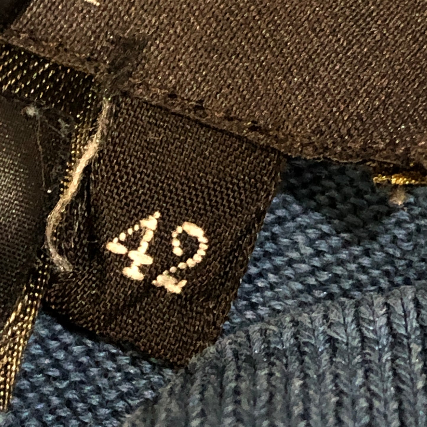 Loro Piana Dusty Navy Knit Jogger Pants Size 42
