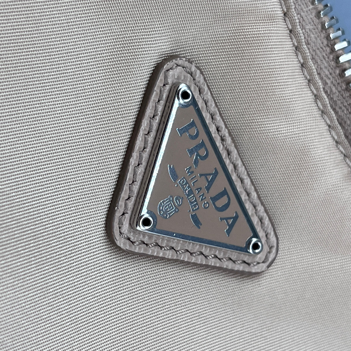 Prada Light brown Re-Edition 2005 Crossbody Bag