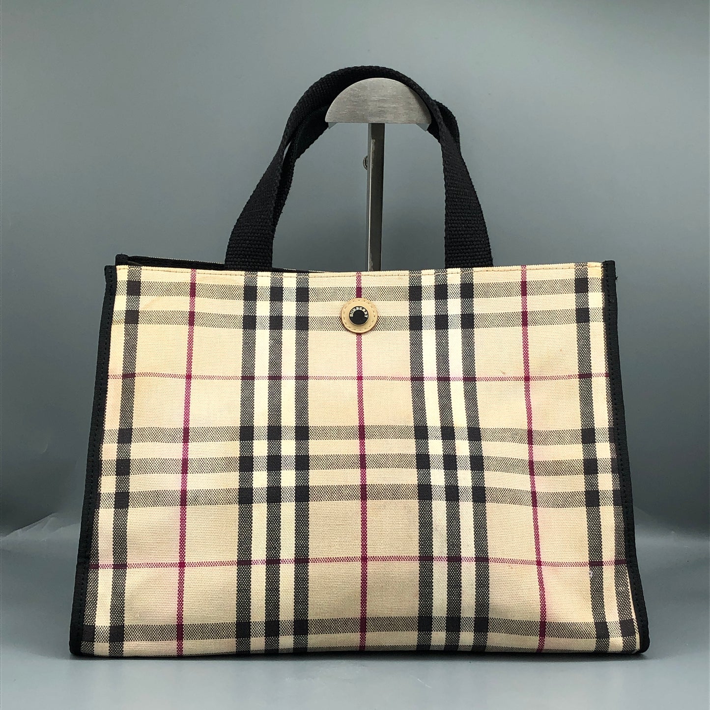 Burberry Nova Check Tote Bag Beige