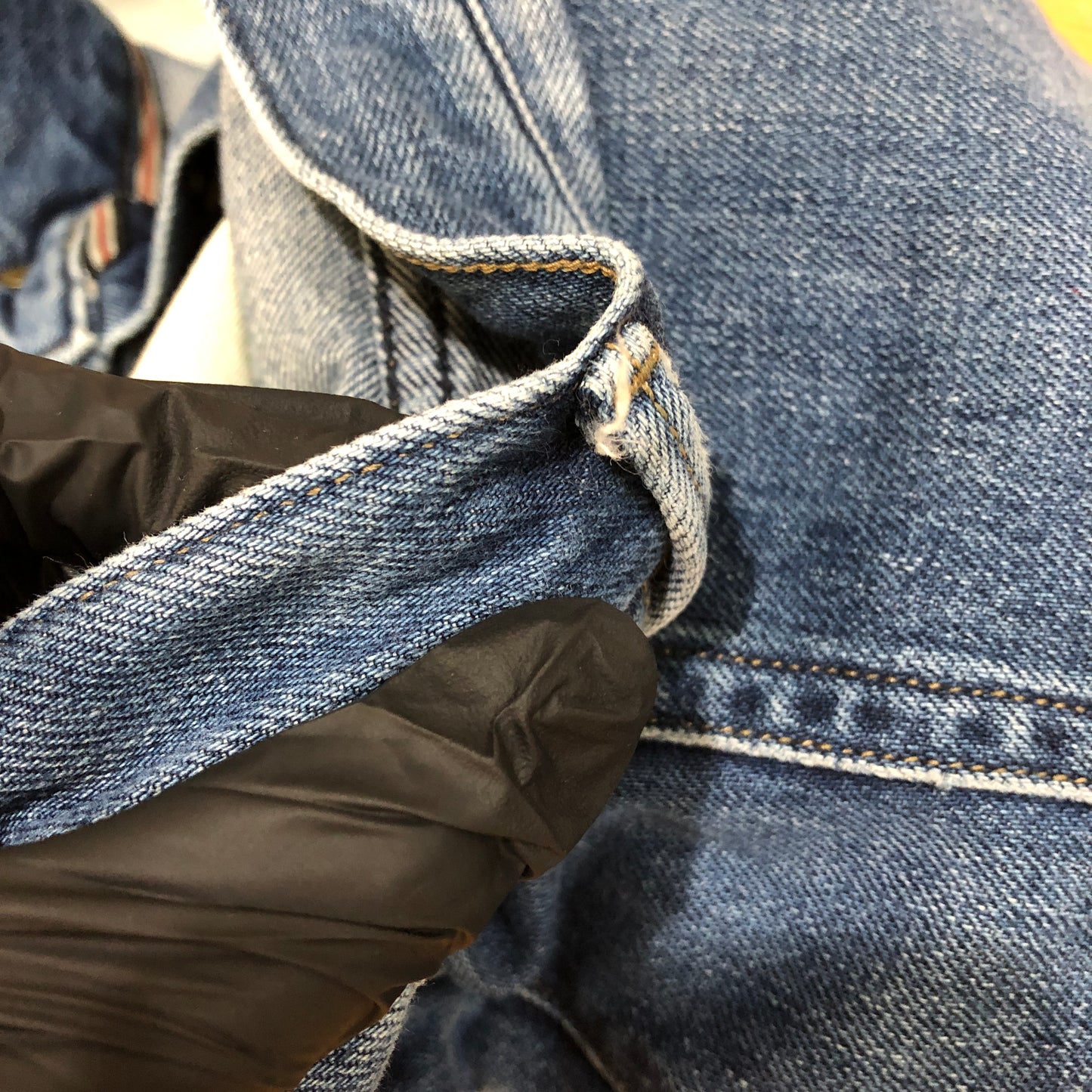 Burberry Blue Straight Leg Denim Jeans 38W 32L